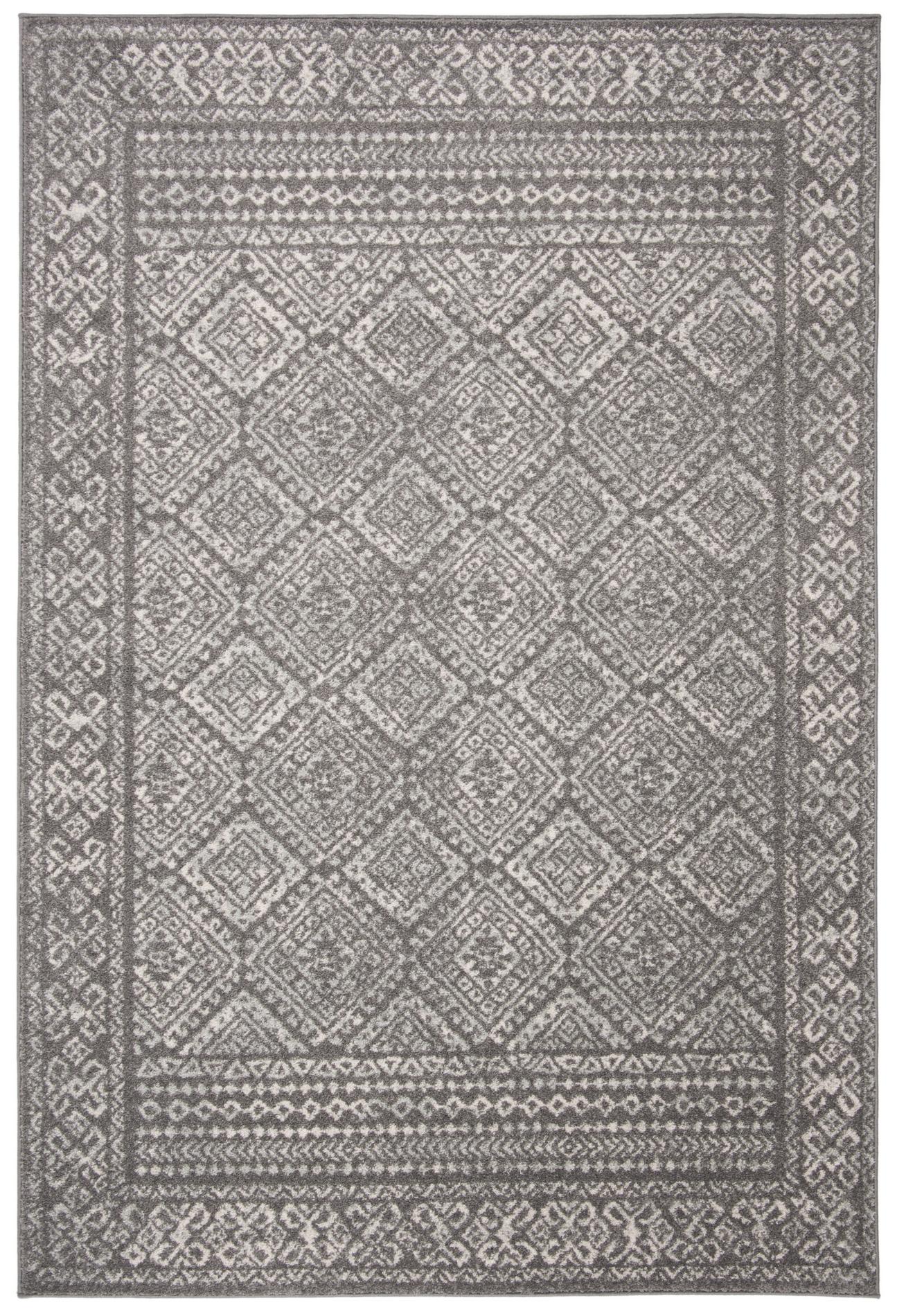 Safavieh Tulum Tul264F Dark Grey/Ivory Rug.