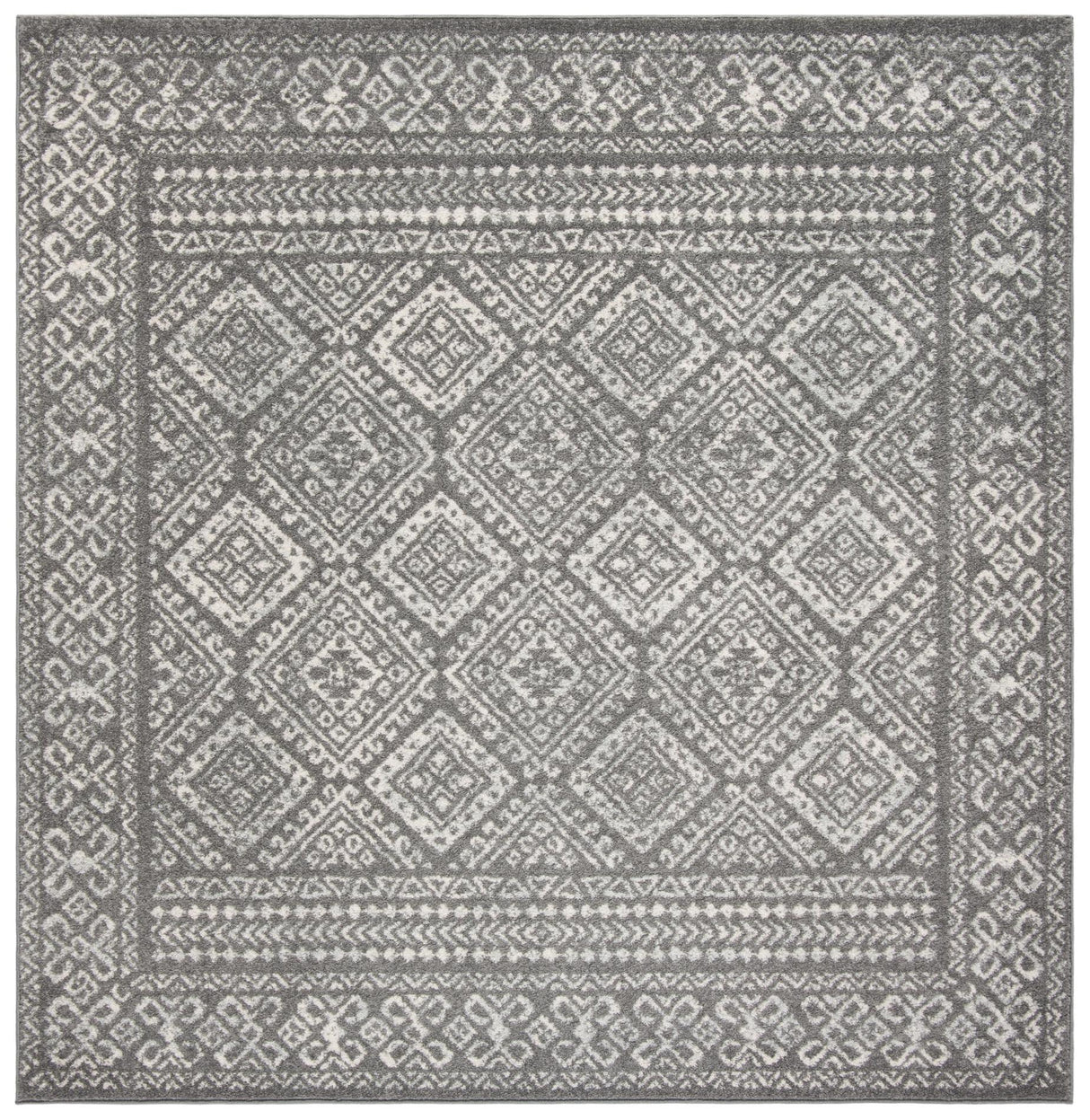 Safavieh Tulum Tul264F Dark Grey/Ivory Rug.