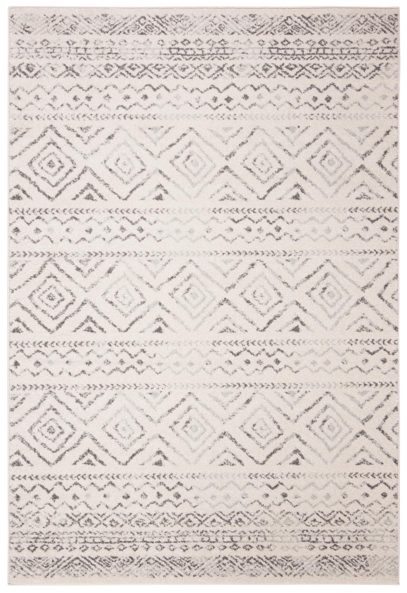 Safavieh Tulum Tul267A Ivory/Grey Rug.