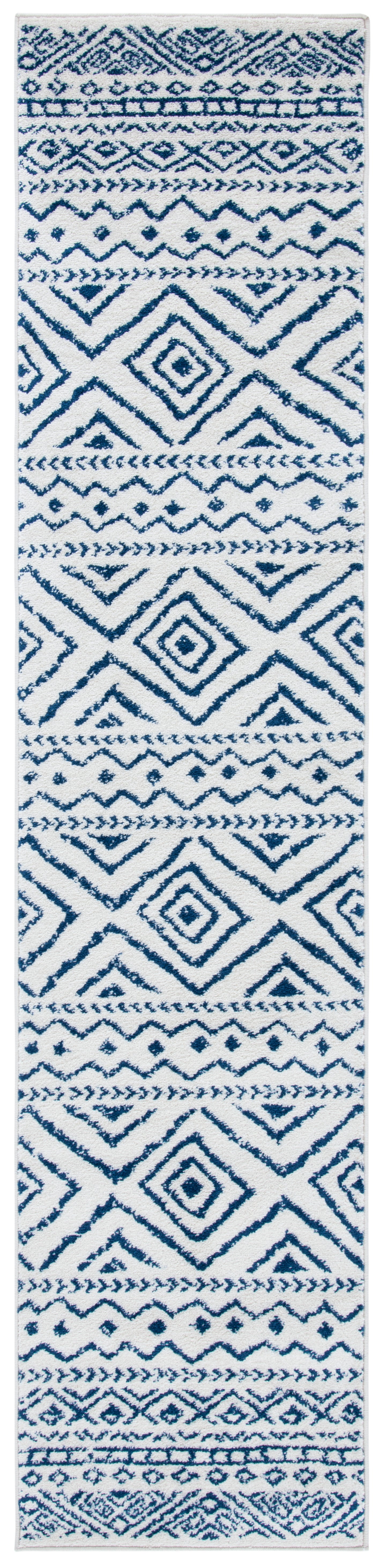 Safavieh Tulum Tul267C Ivory/Navy Rug.