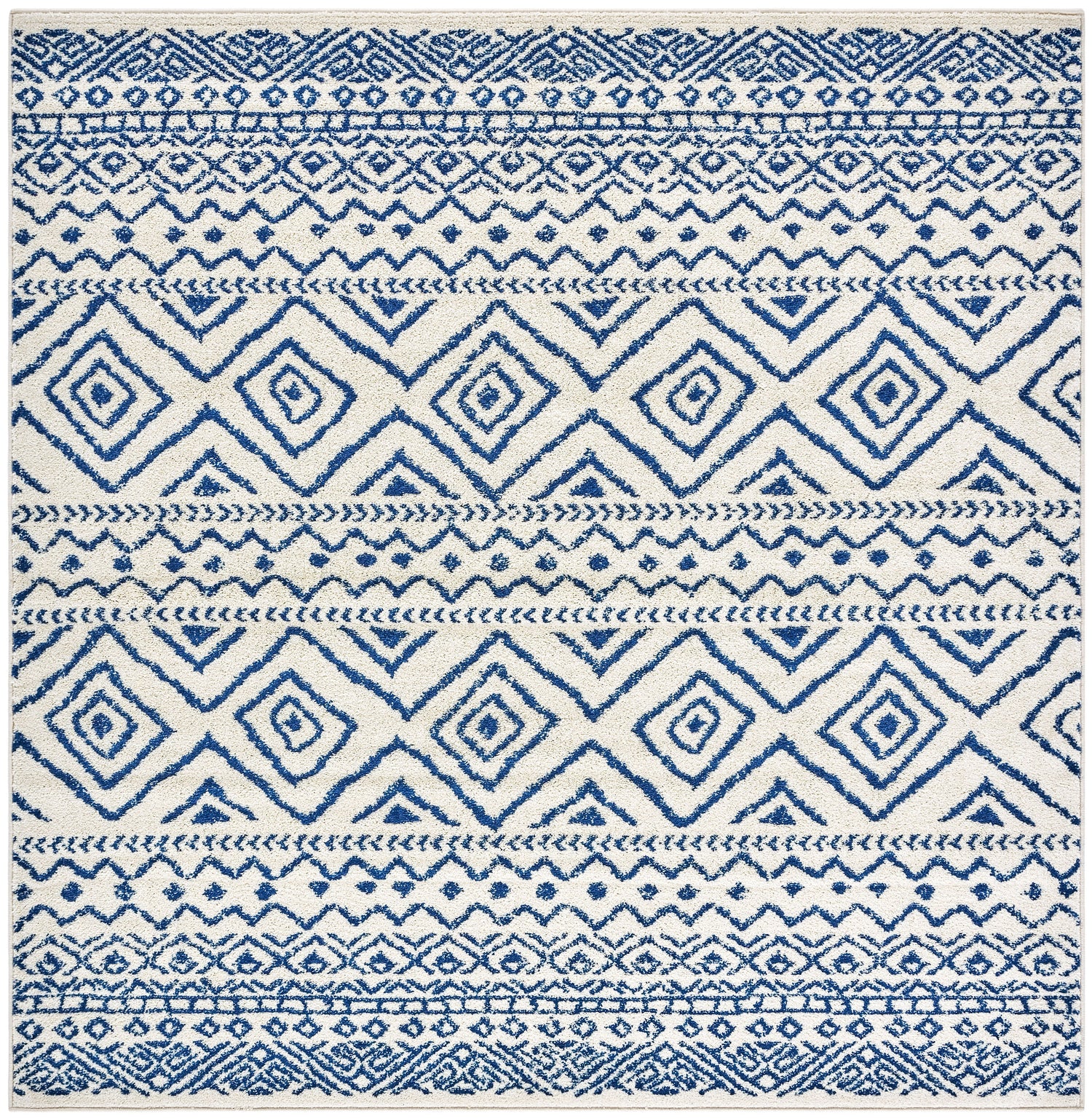 Safavieh Tulum Tul267C Ivory/Navy Rug.