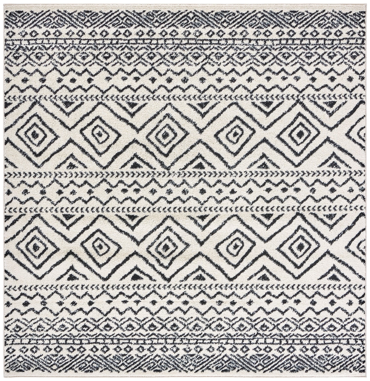 Safavieh Tulum Tul267D Ivory/Black Rug.