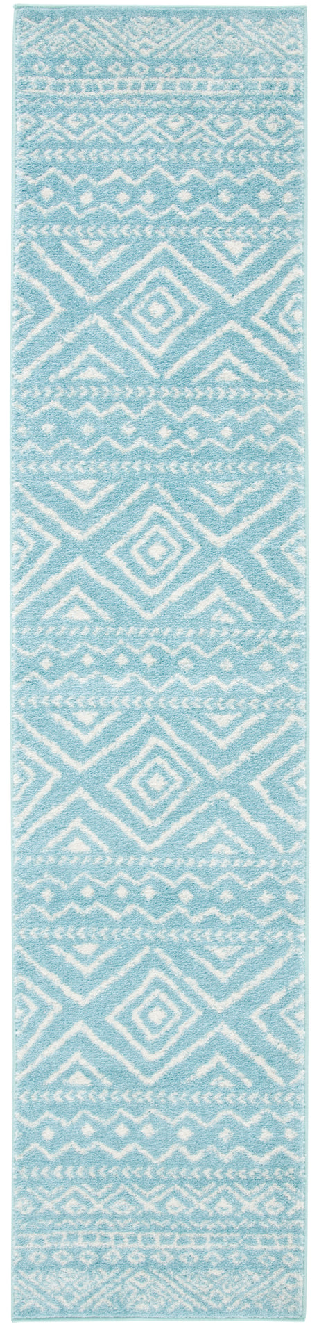 Safavieh Tulum Tul267K Turquoise/Ivory Rug.
