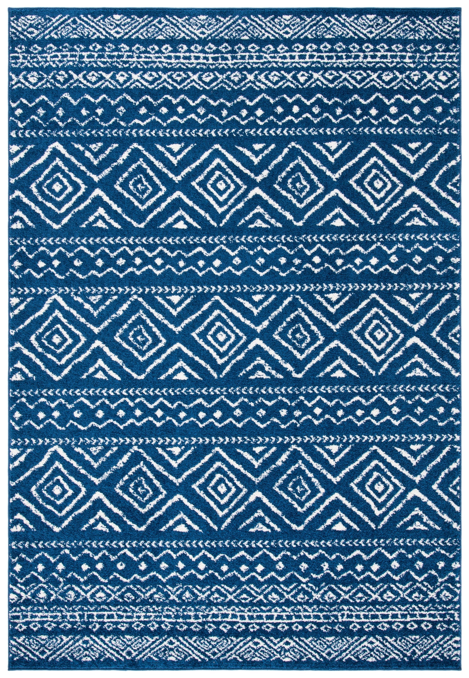 Safavieh Tulum Tul267N Navy/Ivory Rug.