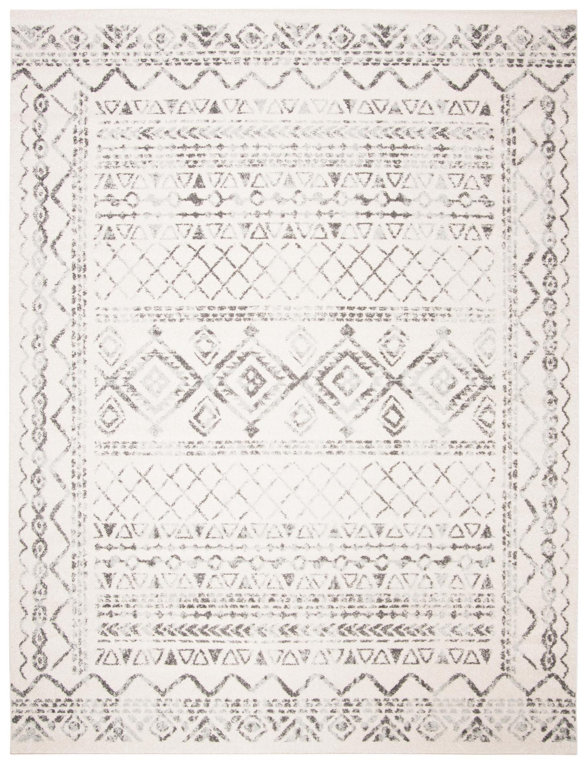 Safavieh Tulum Tul268A Ivory/Grey Rug.