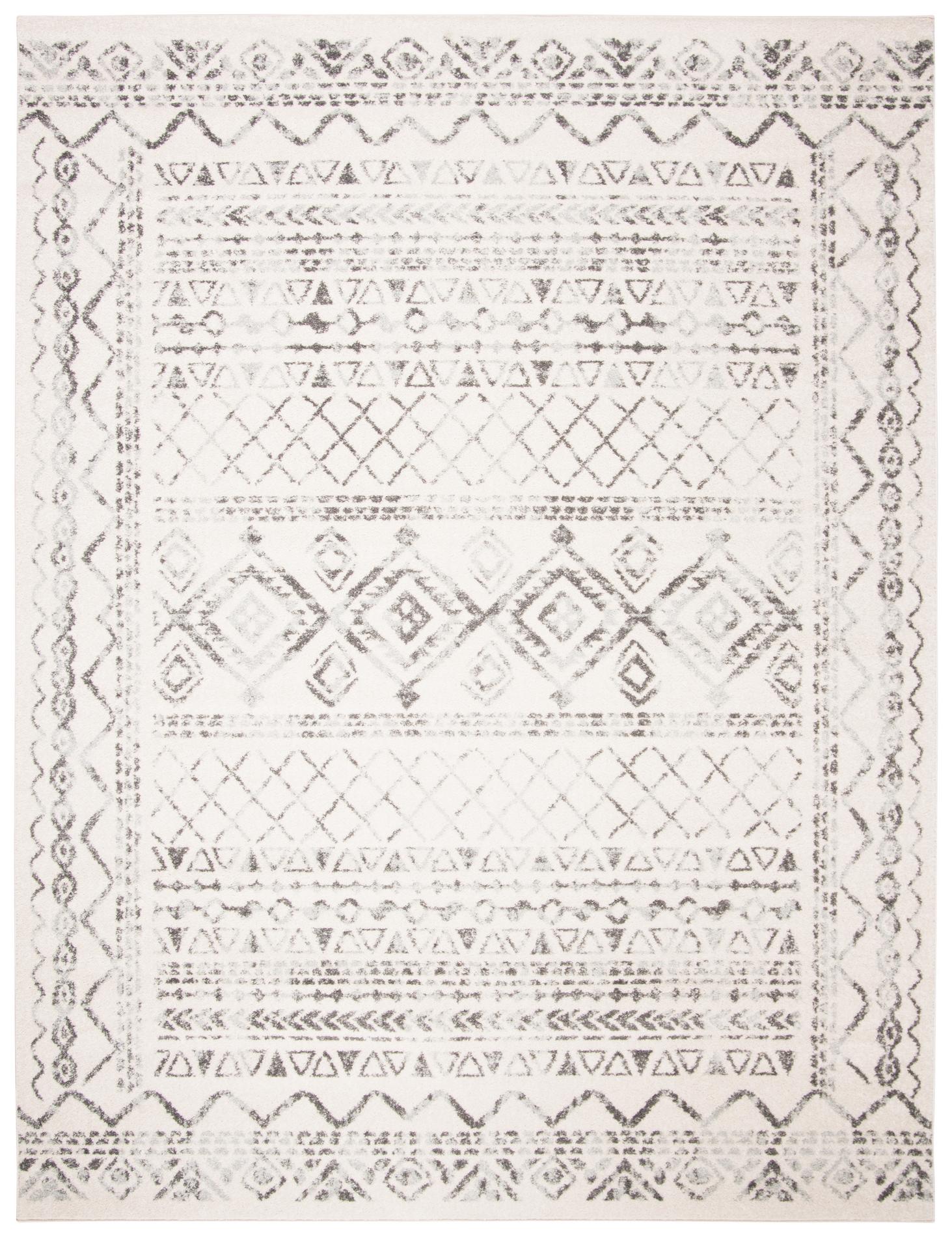 Safavieh Tulum Tul268A Ivory/Grey Rug.