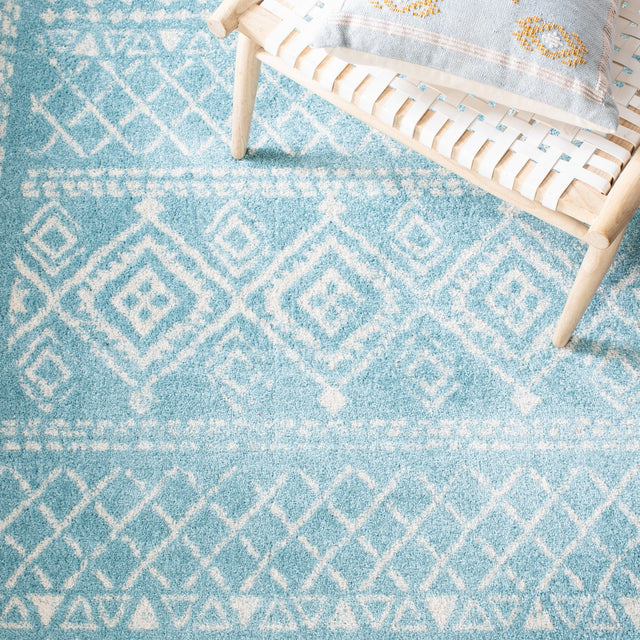 Safavieh Tulum Tul268K Turquoise/Ivory Rugs.