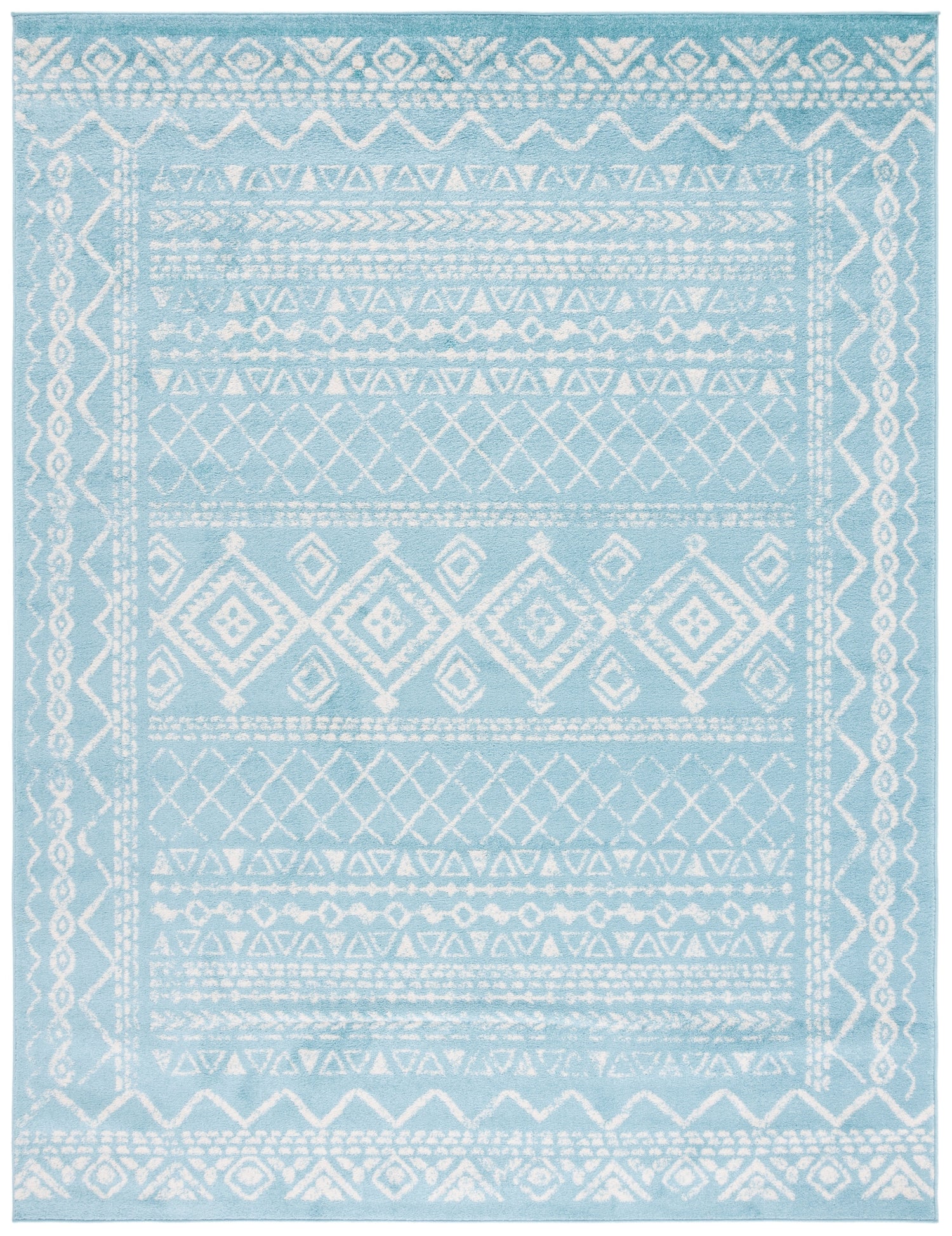 Safavieh Tulum Tul268K Turquoise/Ivory Rugs.