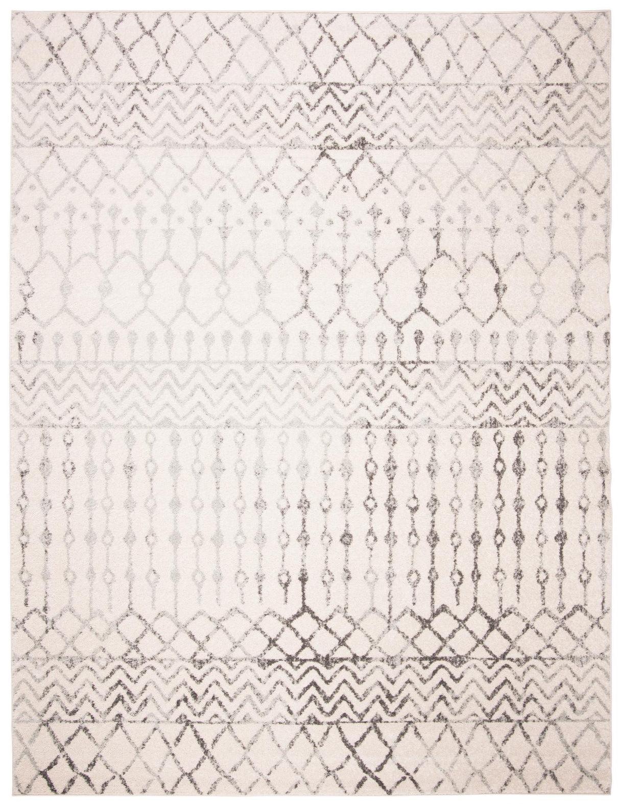 Safavieh Tulum Tul270A Ivory/Grey Rug.