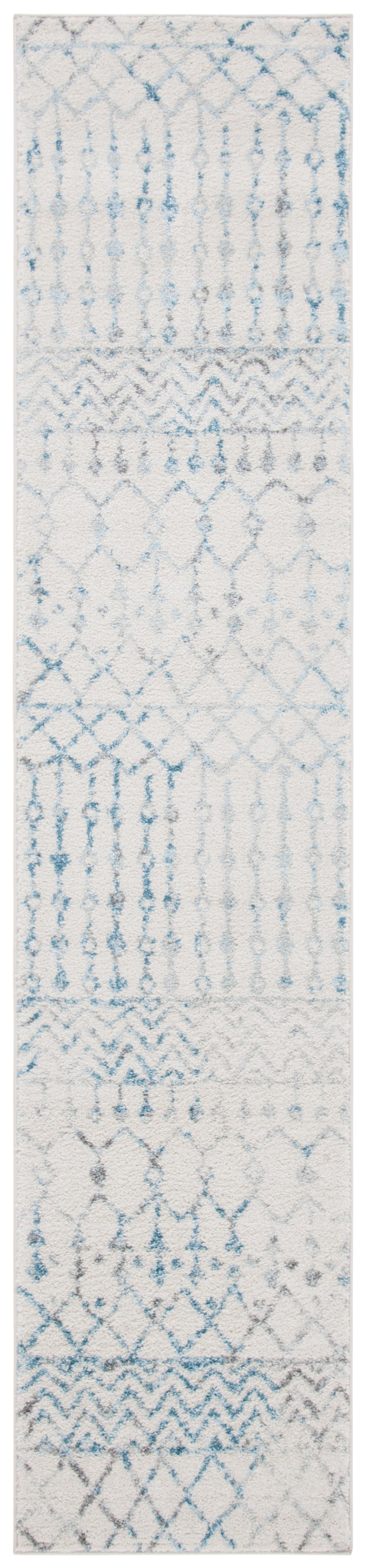 Safavieh Tulum Tul270B Ivory/Turquoise Rug.