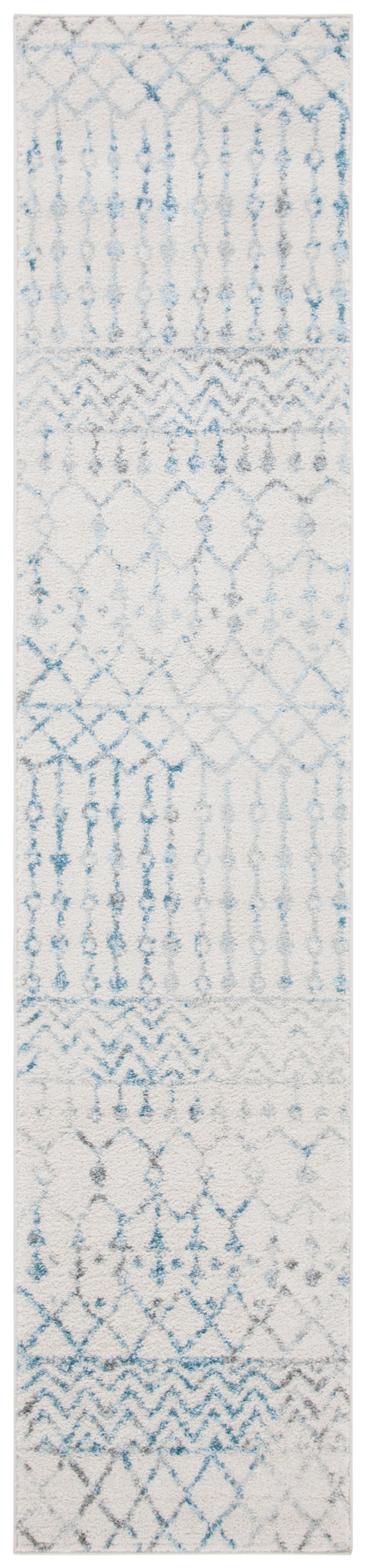 Safavieh Tulum Tul270B Ivory/Turquoise Rug.