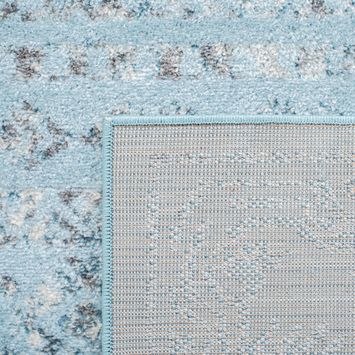 Safavieh Tulum Tul271J Aqua Blue/Dark Grey Rugs.