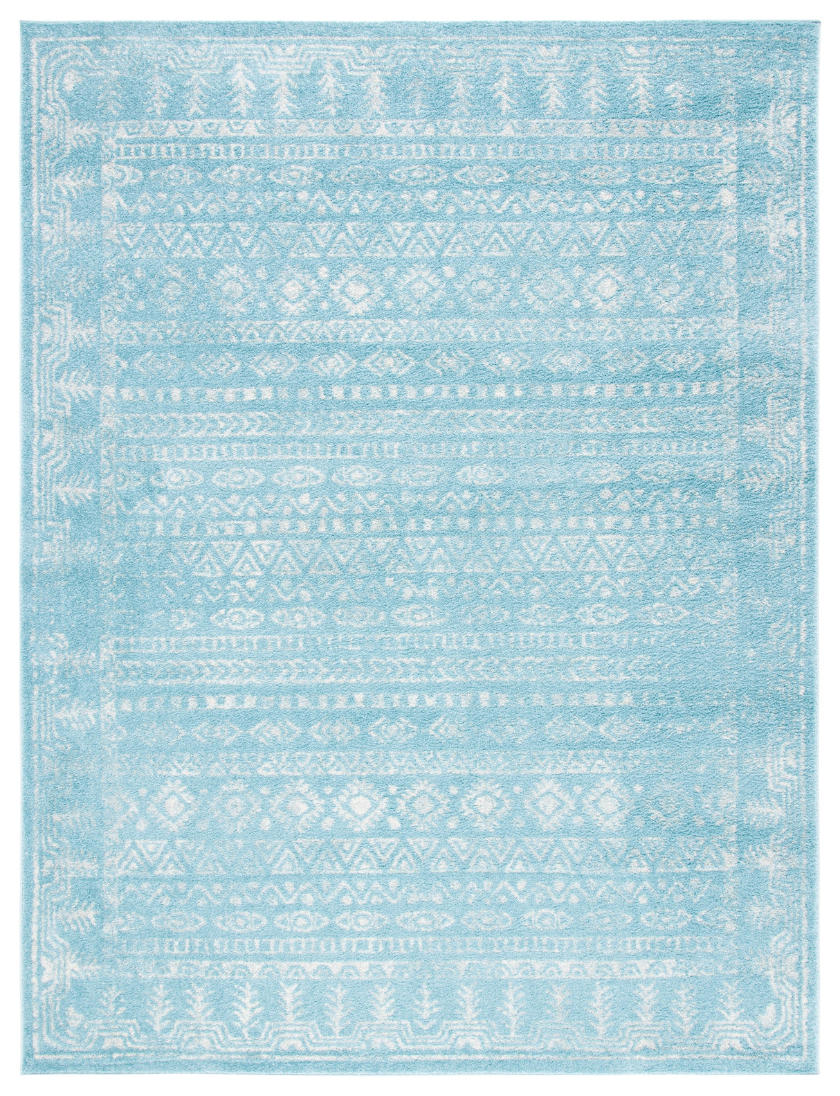 Safavieh Tulum Tul271K Aqua/Ivory Rugs.
