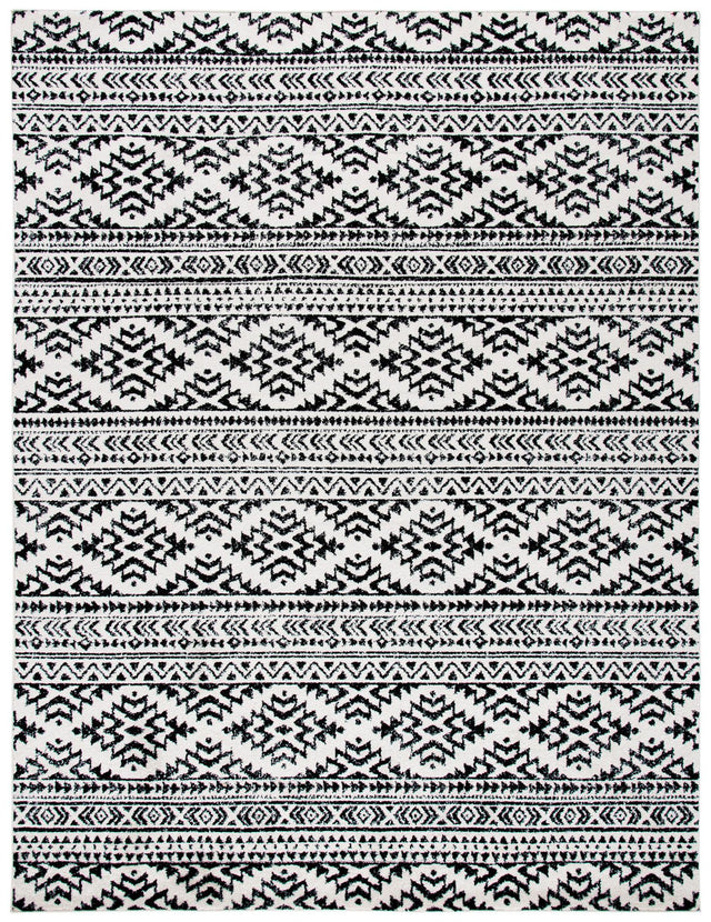 Safavieh Tulum Tul272B Ivory/Black Rug.