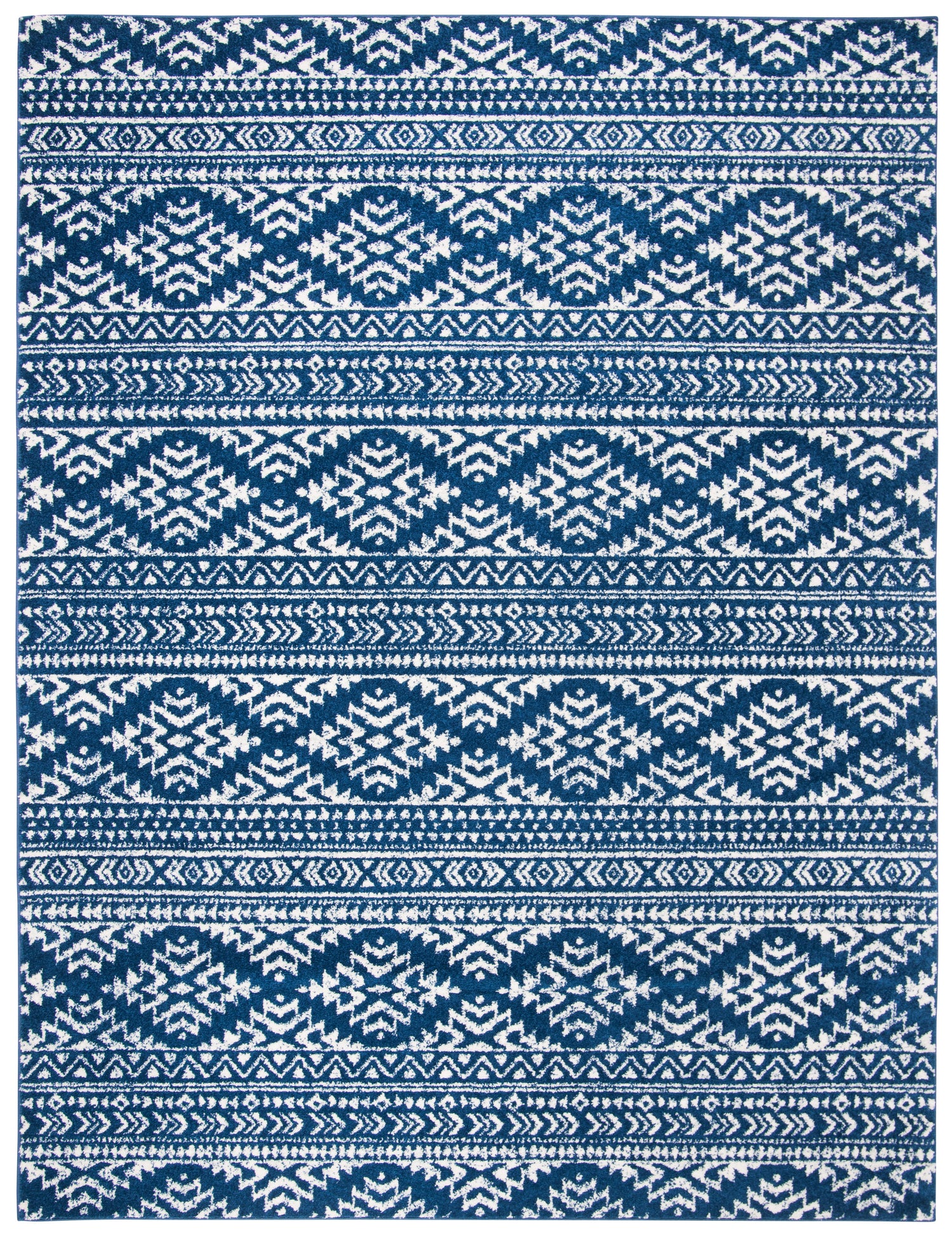 Safavieh Tulum Tul272N Navy/Ivory Rug.