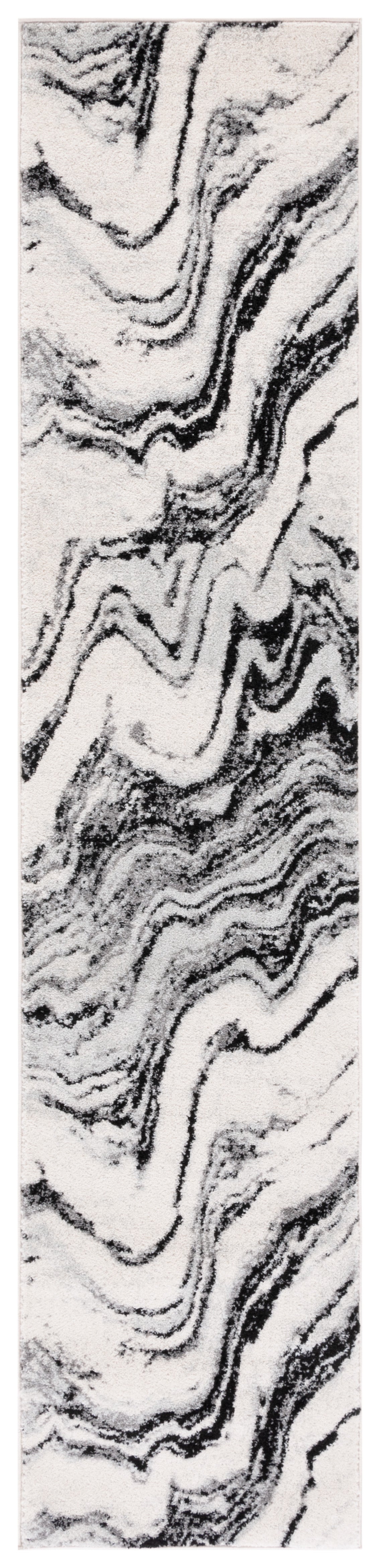 Safavieh Tulum Tul274A Ivory/Black Rug.