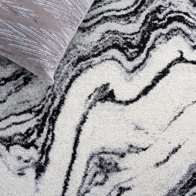 Safavieh Tulum Tul274A Ivory/Black Rug.