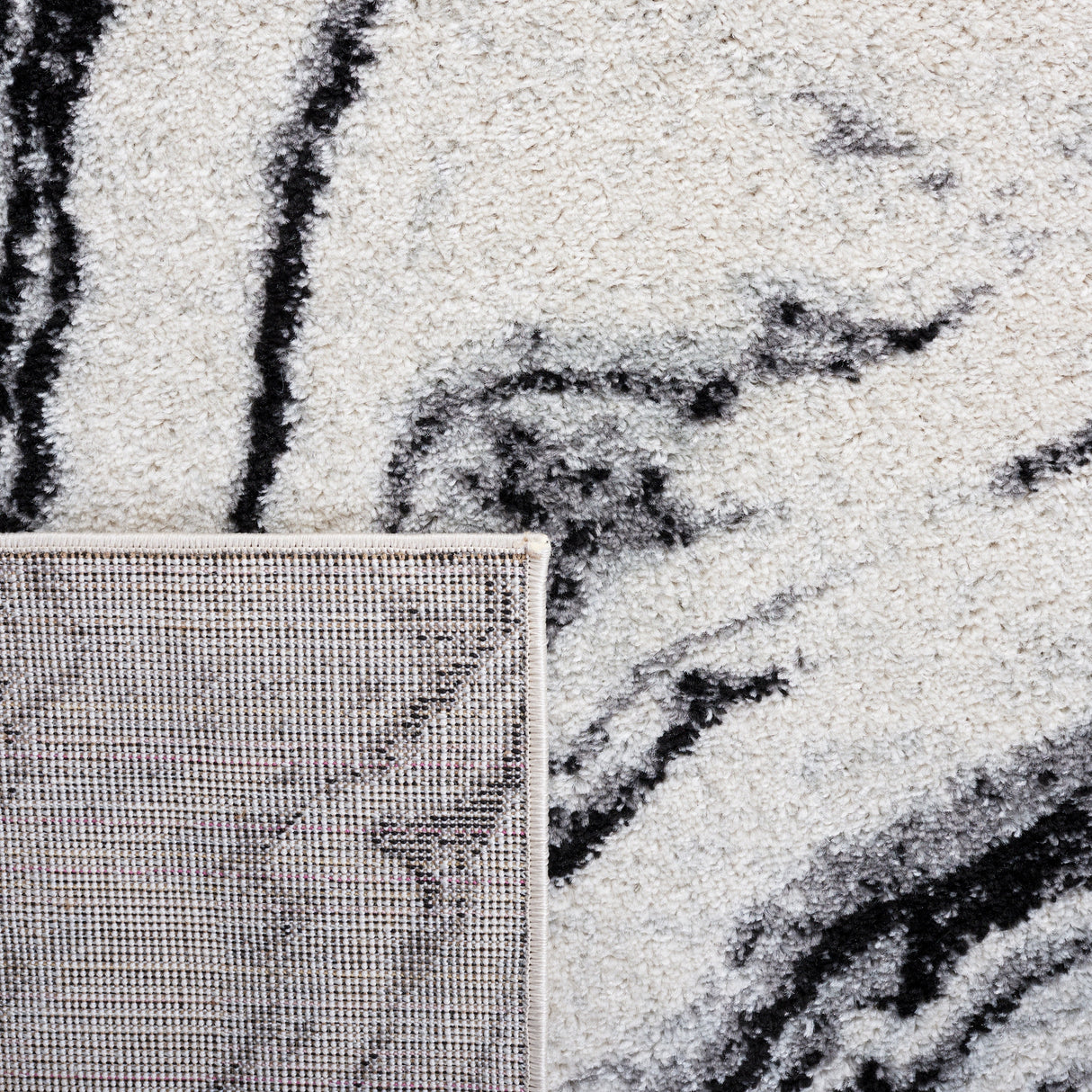 Safavieh Tulum Tul274A Ivory/Black Rug.