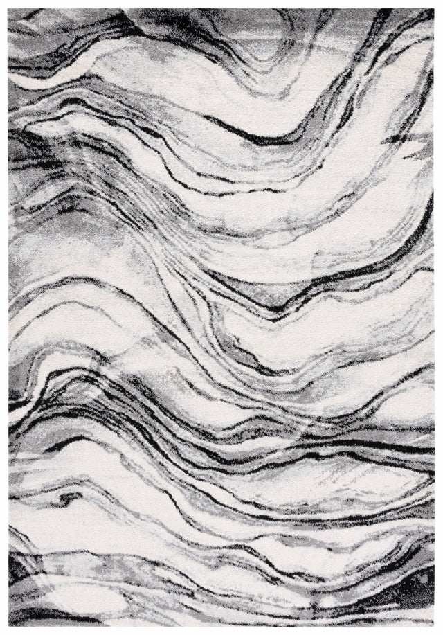 Safavieh Tulum Tul275A Ivory/Black Rug.