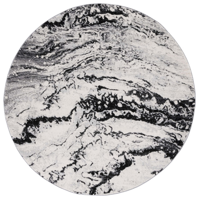 Safavieh Tulum Tul276A Ivory/Black Rug.