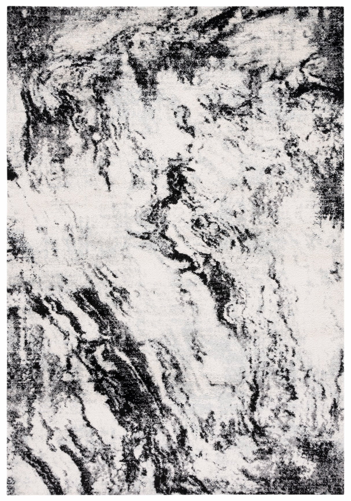 Safavieh Tulum Tul277A Ivory/Black Rug.