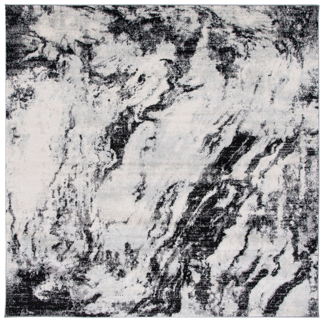 Safavieh Tulum Tul277A Ivory/Black Rug.