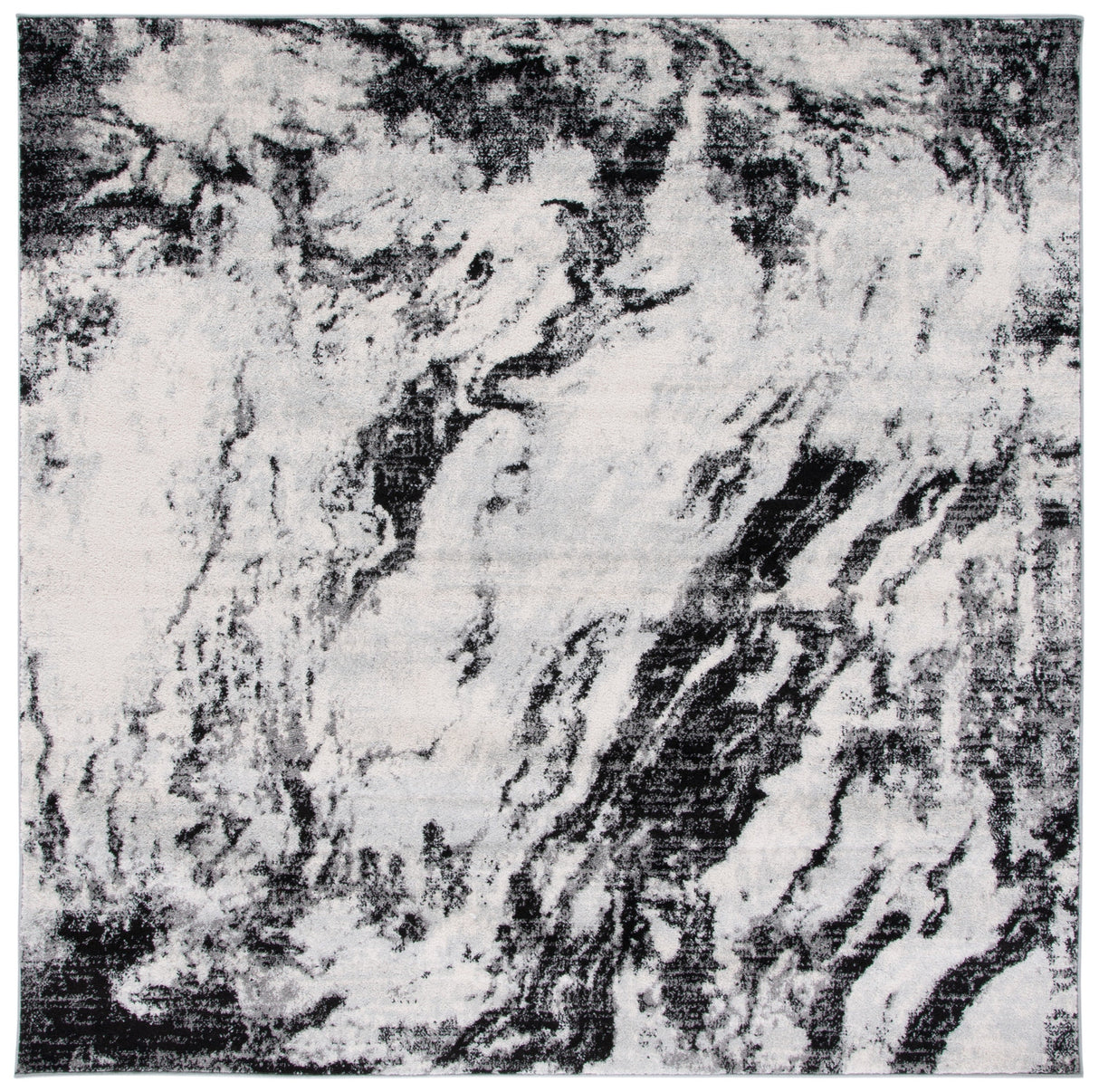 Safavieh Tulum Tul277A Ivory/Black Rug.