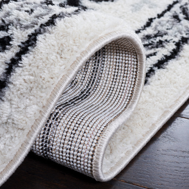 Safavieh Tulum Tul278A Ivory/Black Rug.