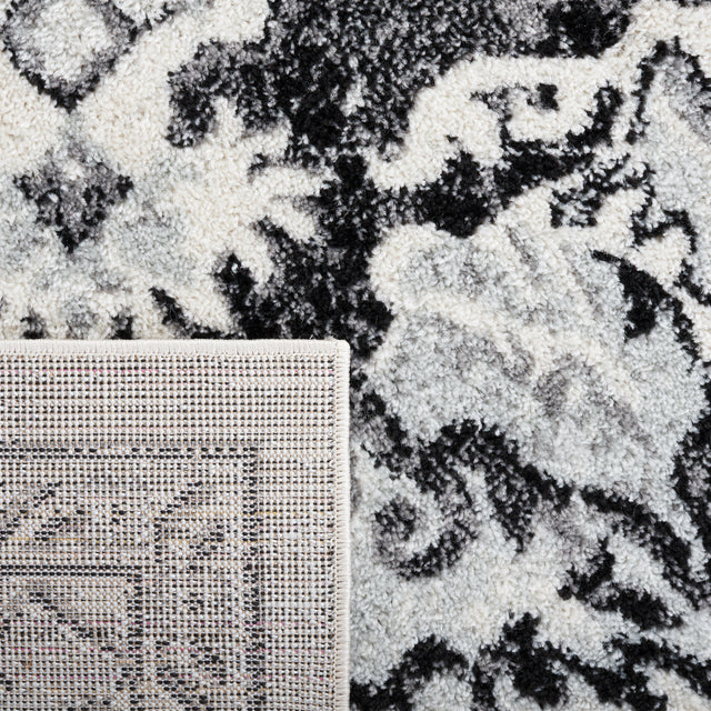 Safavieh Tulum Tul278A Ivory/Black Rug.