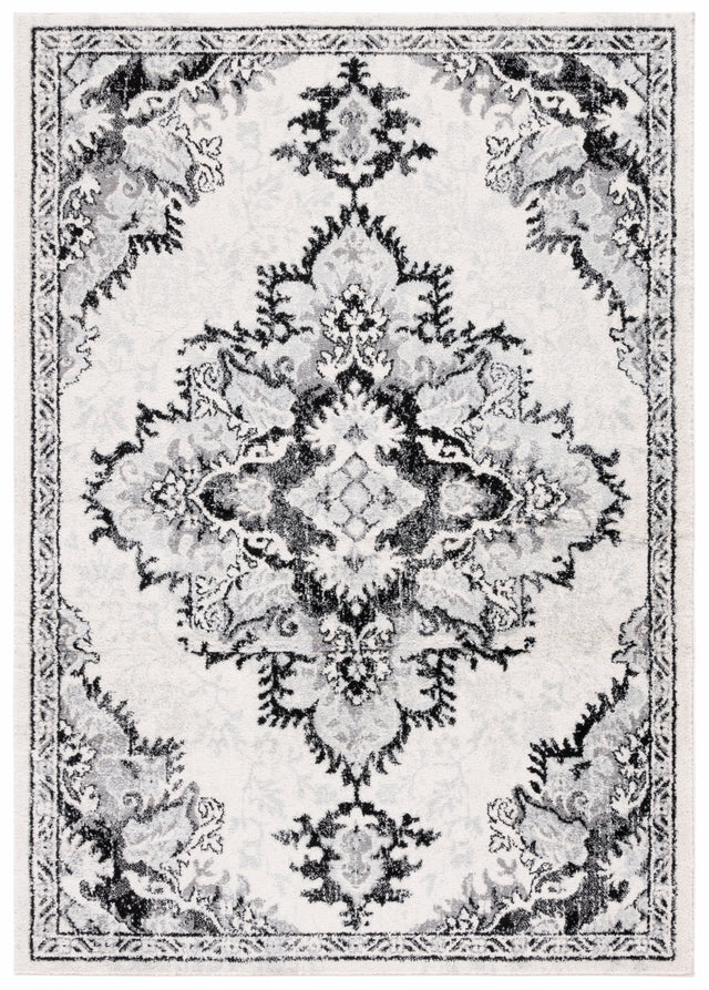 Safavieh Tulum Tul278A Ivory/Black Rug.
