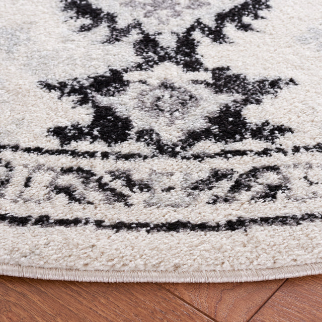 Safavieh Tulum Tul278A Ivory/Black Rug.
