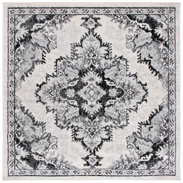 Safavieh Tulum Tul278A Ivory/Black Rug.