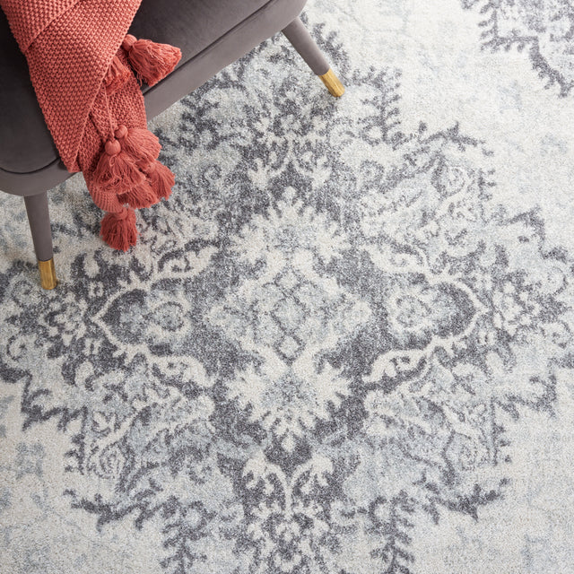 Safavieh Tulum Tul278C Ivory/Grey Rug.