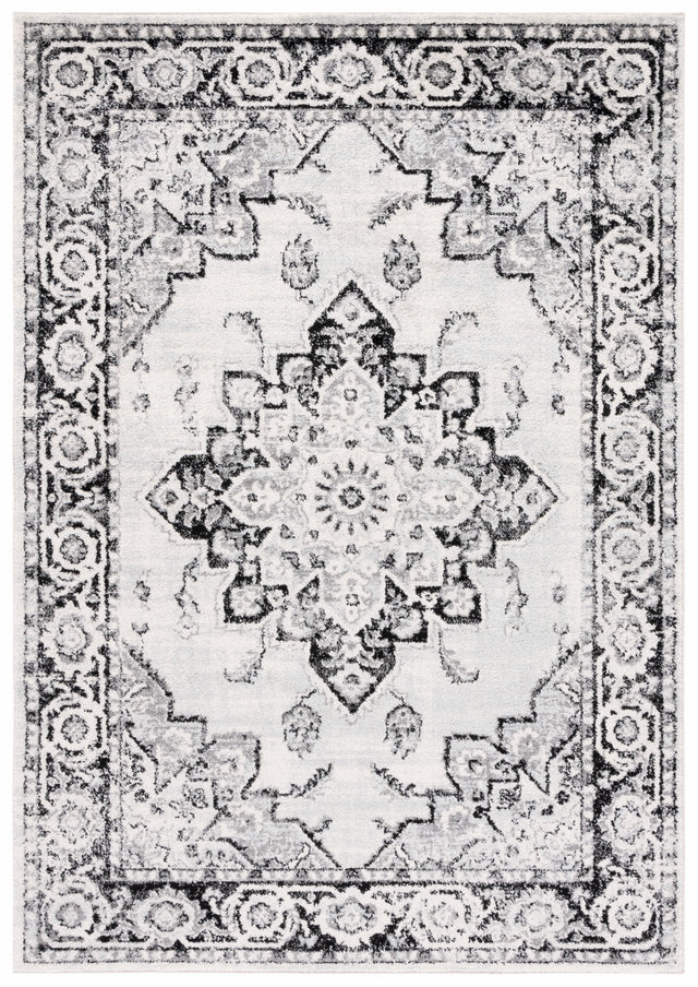 Safavieh Tulum Tul279A Ivory/Black Rug.