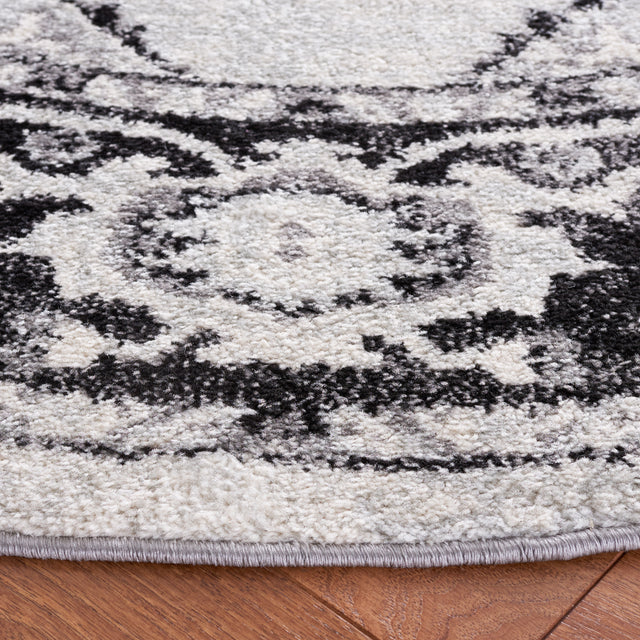 Safavieh Tulum Tul279A Ivory/Black Rug.