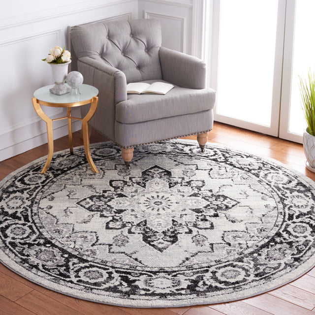 Safavieh Tulum Tul279A Ivory/Black Rug.