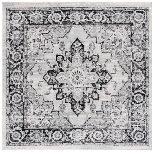 Safavieh Tulum Tul279A Ivory/Black Rug.