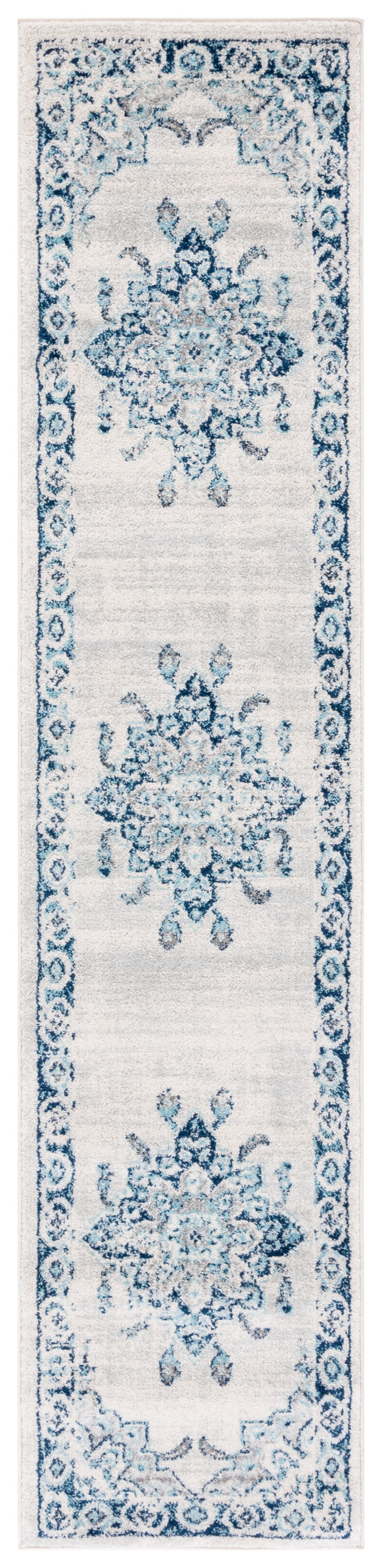 Safavieh Tulum Tul279B Ivory/Blue Rug.