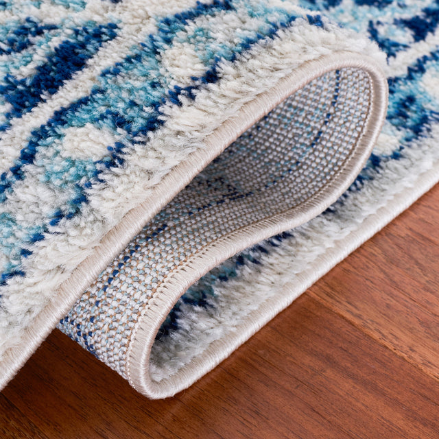 Safavieh Tulum Tul279B Ivory/Blue Rug.