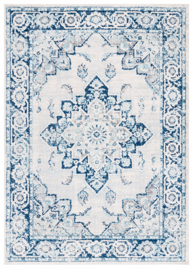 Safavieh Tulum Tul279B Ivory/Blue Rug.