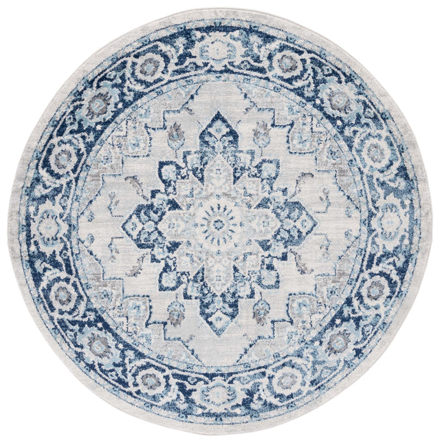 Safavieh Tulum Tul279B Ivory/Blue Rug.
