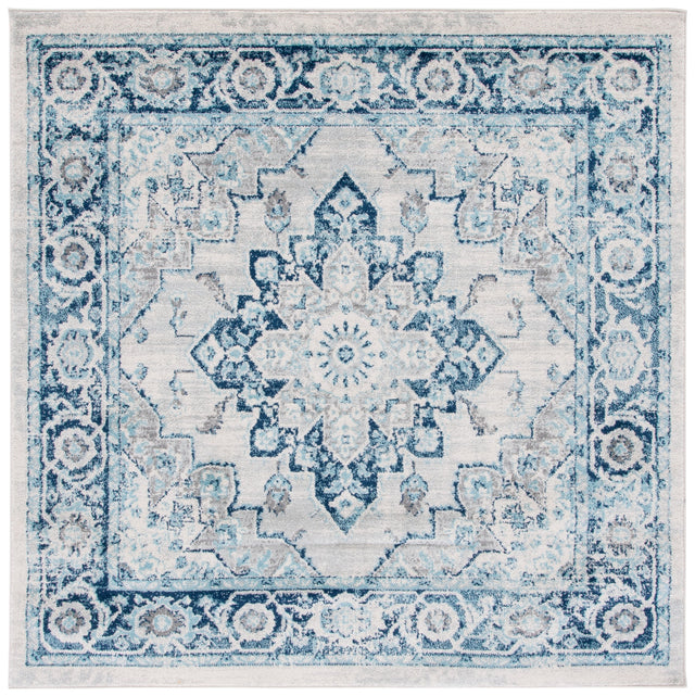 Safavieh Tulum Tul279B Ivory/Blue Rug.