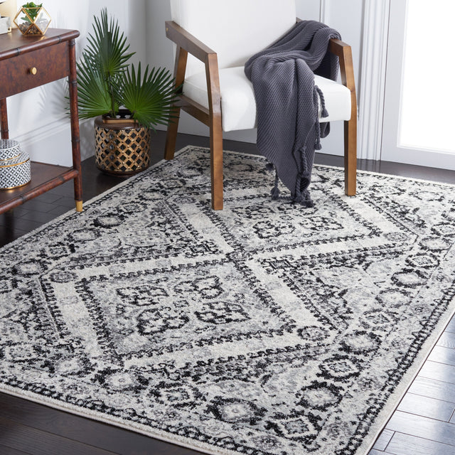 Safavieh Tulum Tul280A Ivory/Black Rug.