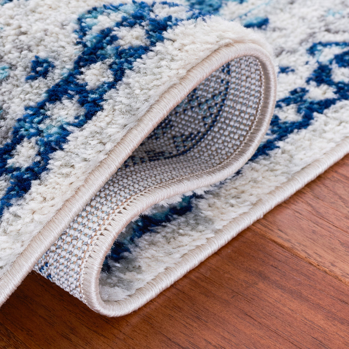 Safavieh Tulum Tul280B Ivory/Blue Rug.