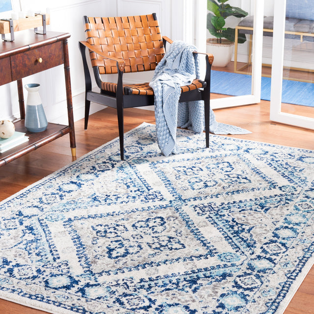 Safavieh Tulum Tul280B Ivory/Blue Rug.