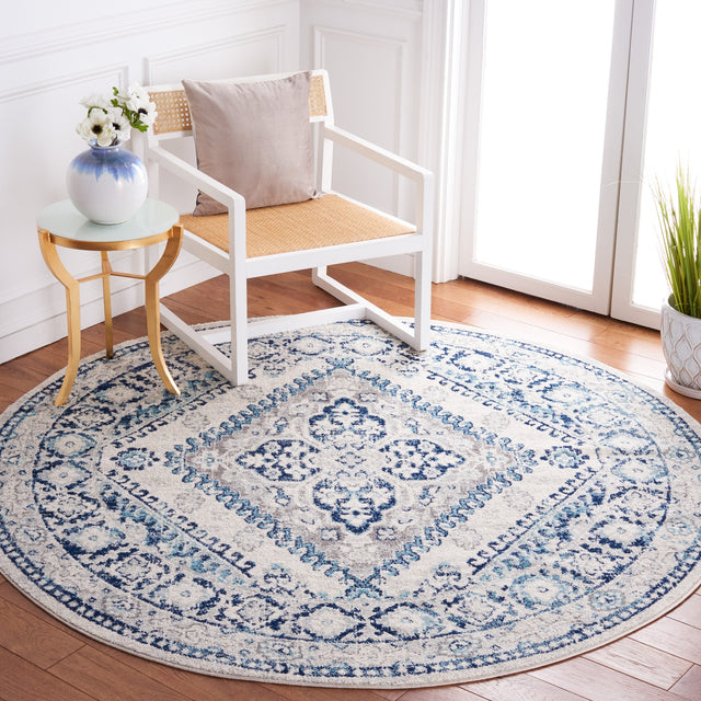 Safavieh Tulum Tul280B Ivory/Blue Rug.