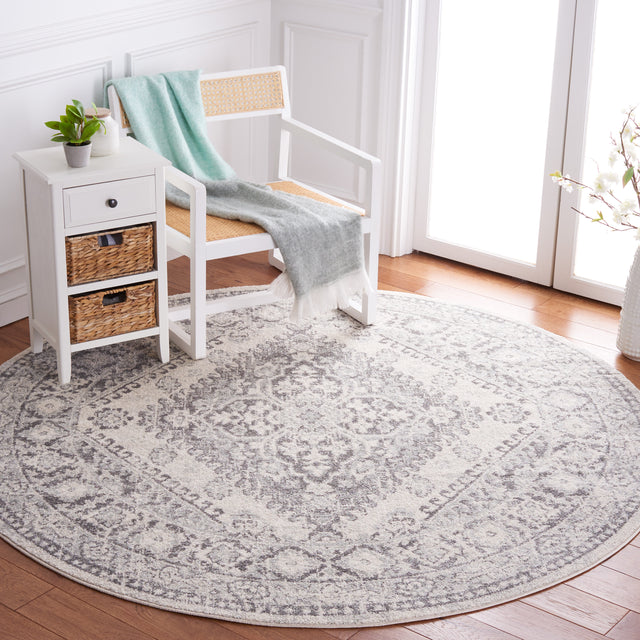 Safavieh Tulum Tul280C Ivory/Grey Rug.
