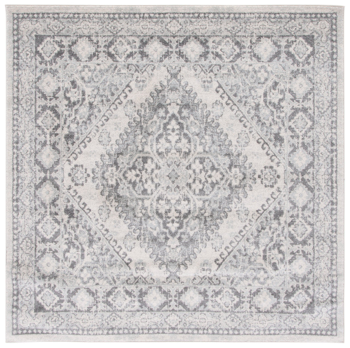 Safavieh Tulum Tul280C Ivory/Grey Rug.