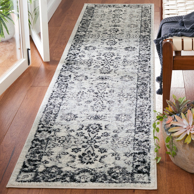 Safavieh Tulum Tul281A Ivory/Black Rug.