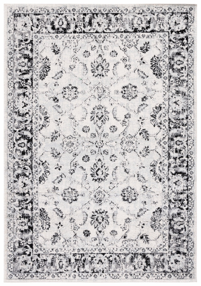Safavieh Tulum Tul281A Ivory/Black Rug.